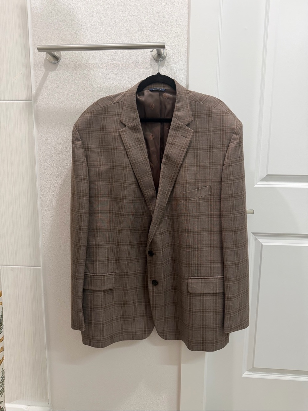Ralph Lauren Brown Plaid Sport Coat